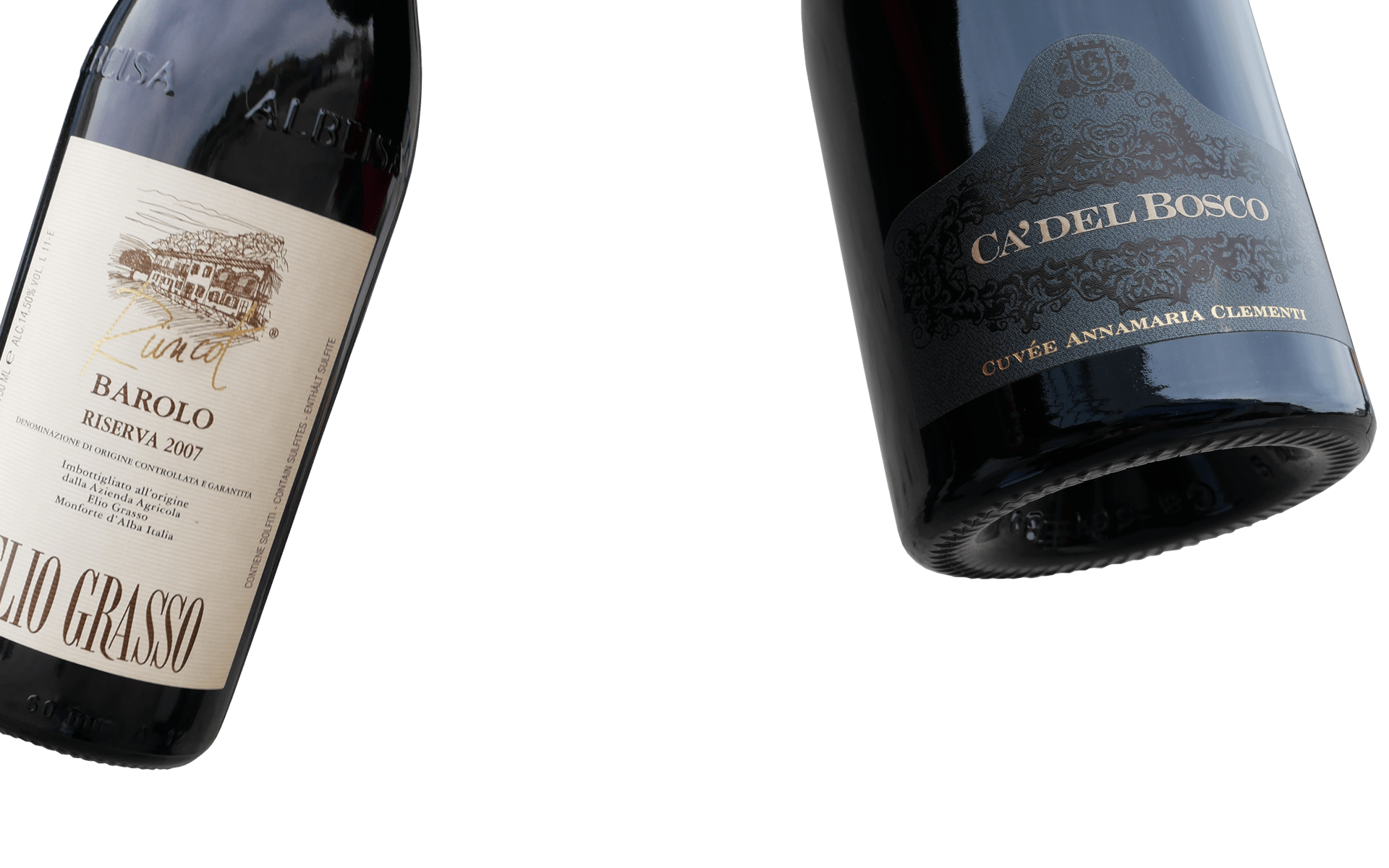 Copertina bottiglie di vino